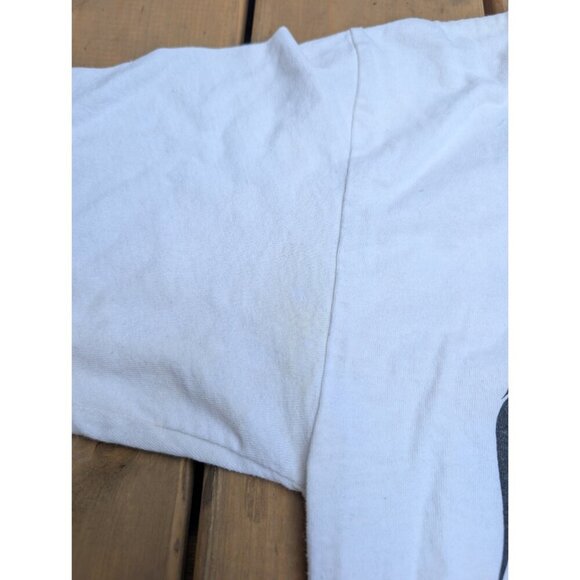 Vintage Hart & Huntington Skull Graphic T-Shirt – White, Size M - Picture 7 of 9